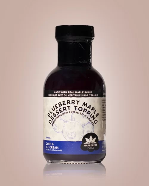 Blueberry Maple Dessert Topping