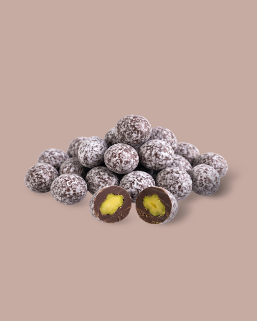 Milk Chocolate Toffee Pistachios 250g