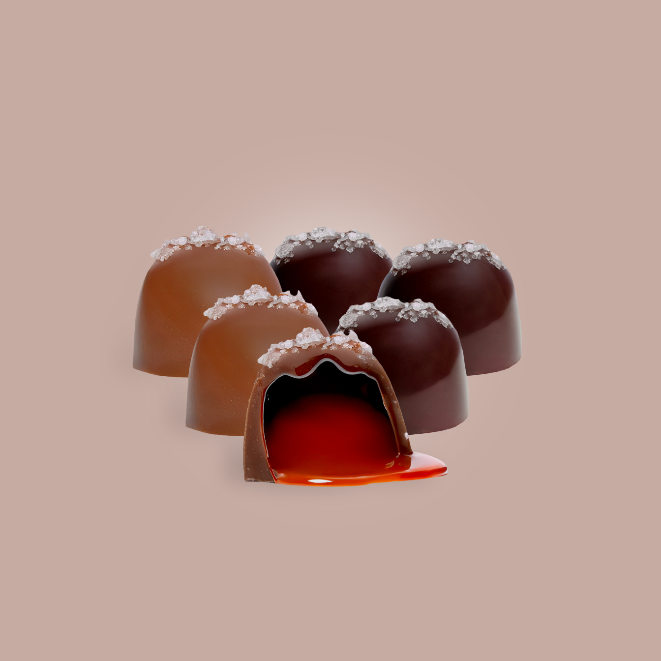 Salted Caramel Truffles 6 PC - 78g