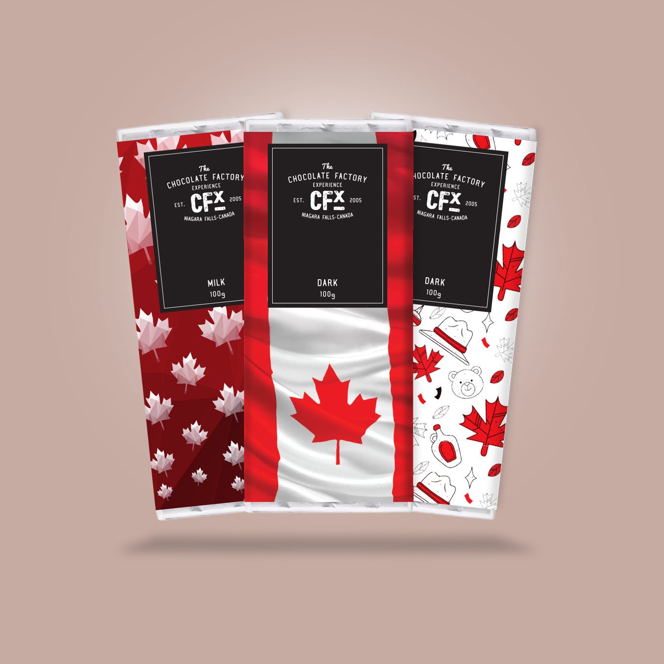 Classic Bars - Milk or Dark 100g