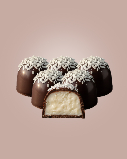 Dark Chocolate Coconut Truffles 6 PC - 78g