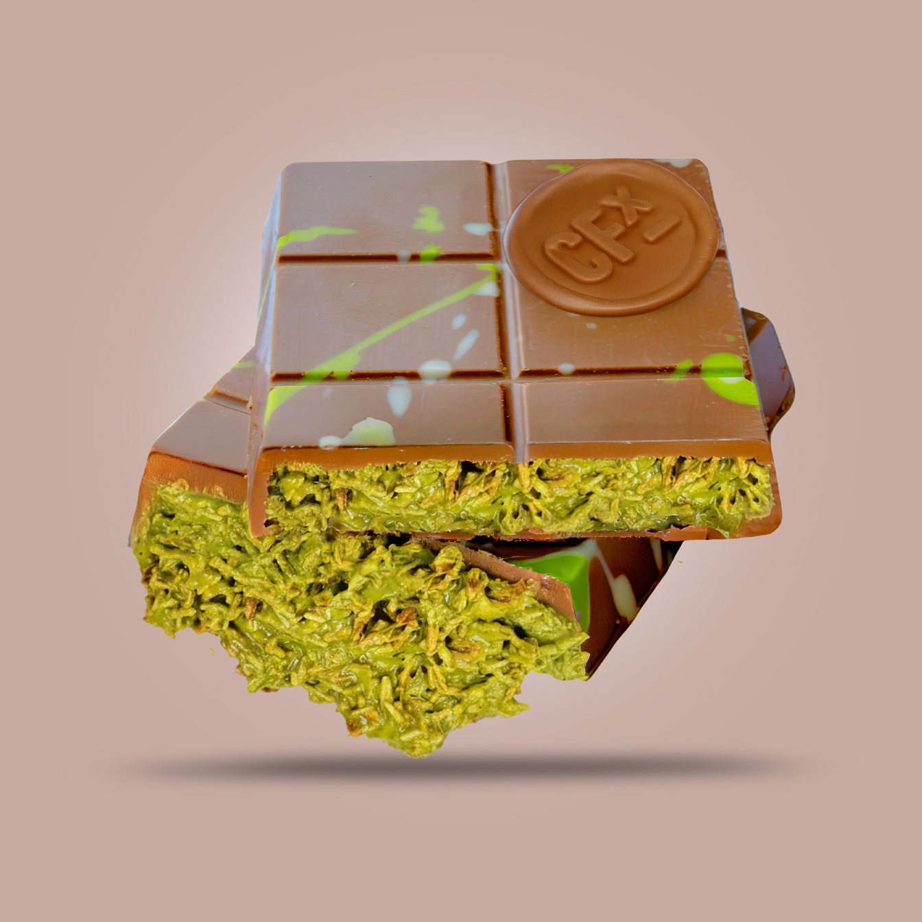 Fully Loaded Dubai Chocolate Bar 200g